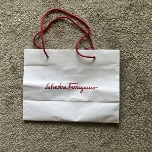 Authentic Salvatore Ferragamo Shopping Bag